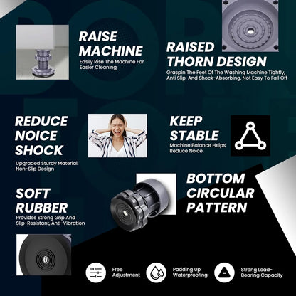 VibroStand™ – Anti Vibration & Noise Cancelling pads